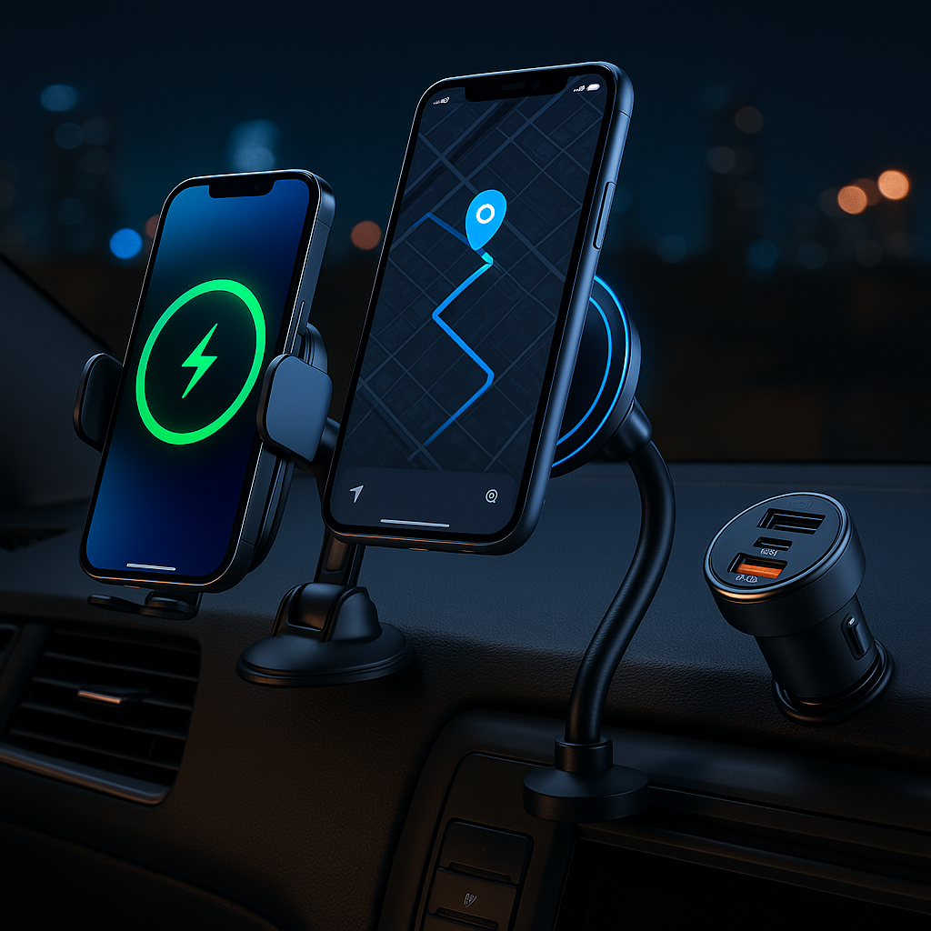 Phone Mounts & Chargers