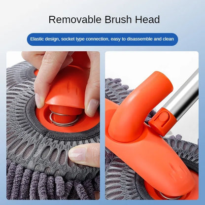 Car Washer Mop Foam Wash Brush Double Brush Head Roof